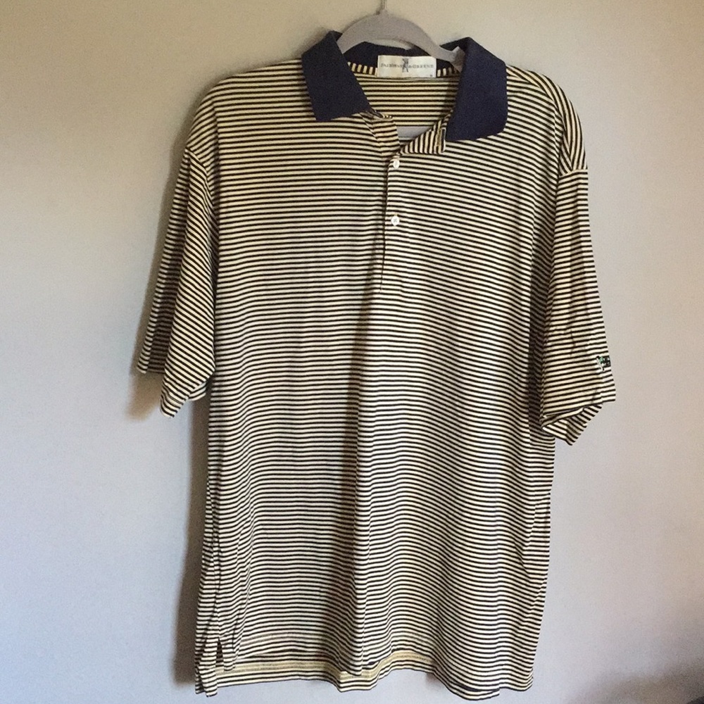 Striped men's Sz XL Golf polo shirt.Short sleeves. - Picture 1 of 2